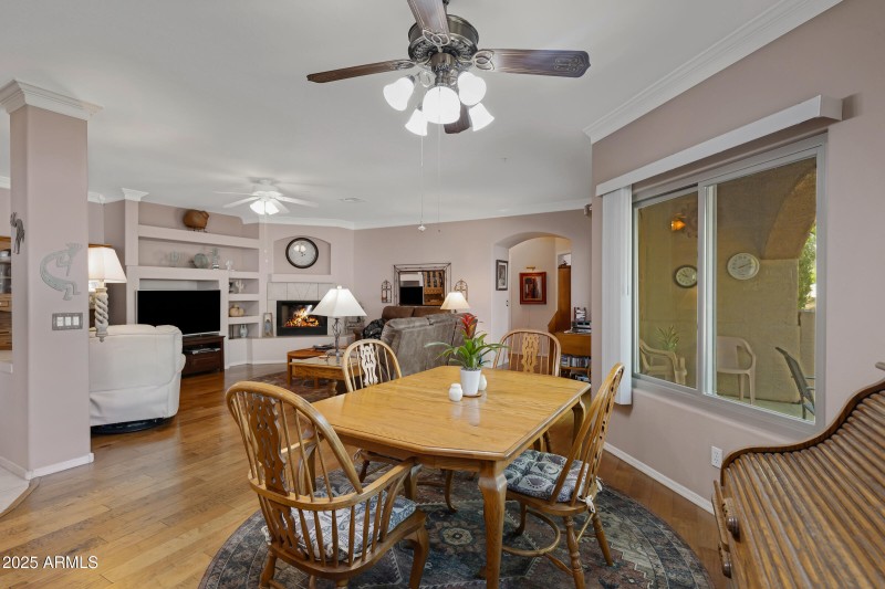Dining area