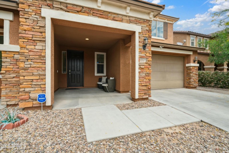 Front entrance