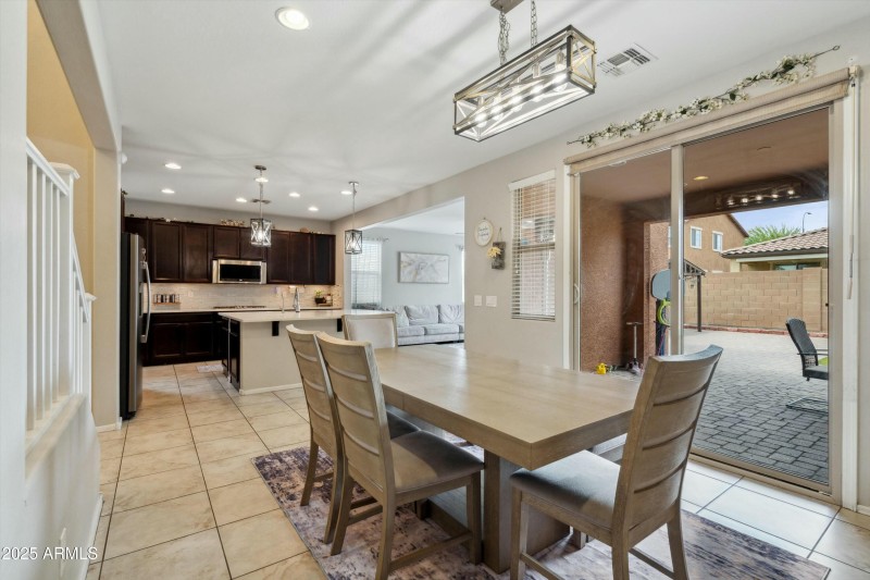 Dining area