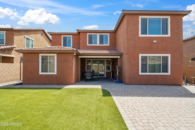 Back of home