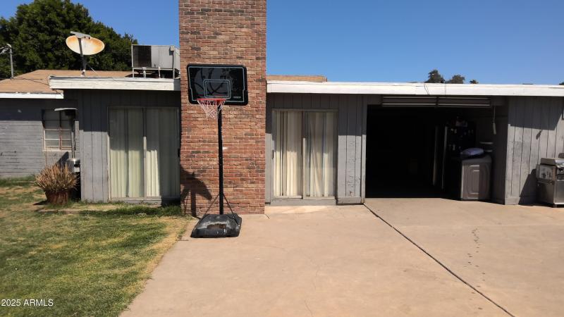 Back of main house