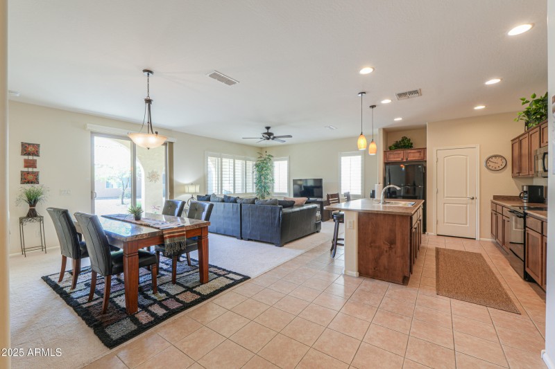 Open floor plan