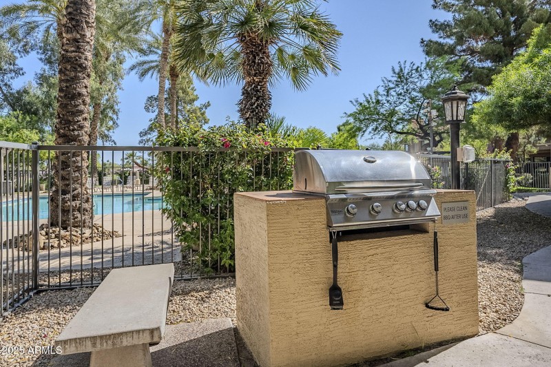 Pool Outdoor Grill