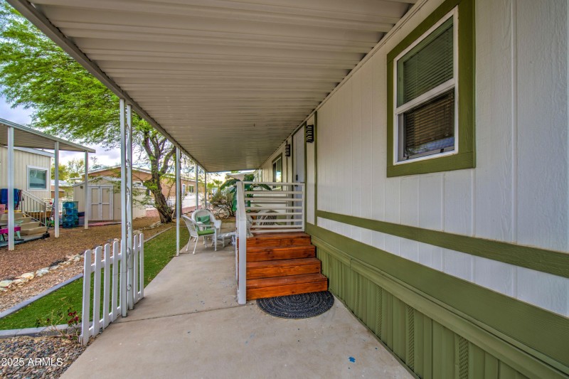 Clemen porch entrance