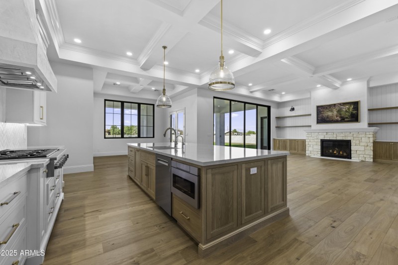 Kitchen and Great room