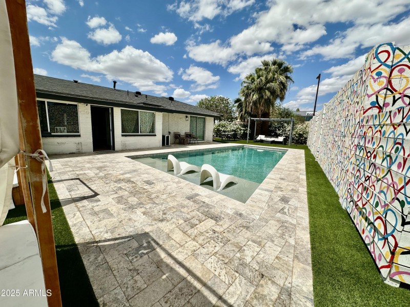 View of backyard!