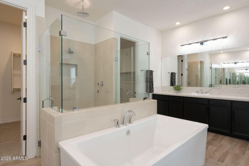 Separate Tub & Shower