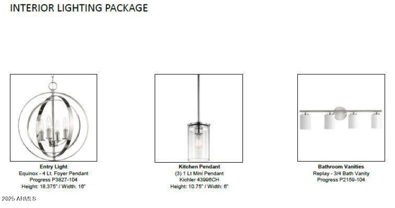 f Interior Lighting Package