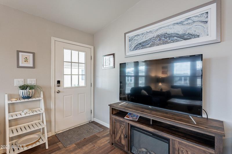 Large Flat Screen TV Included