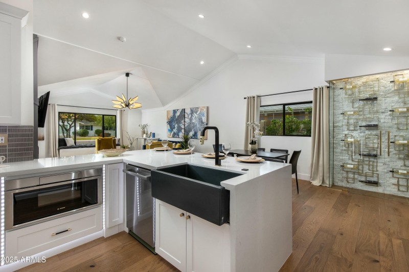 VIEW FROM KITCHEN