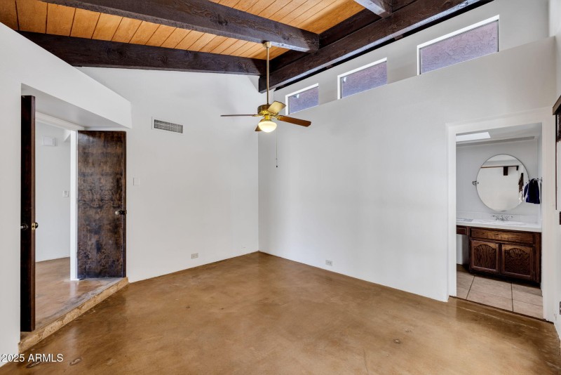 Sunken Main Bedroom