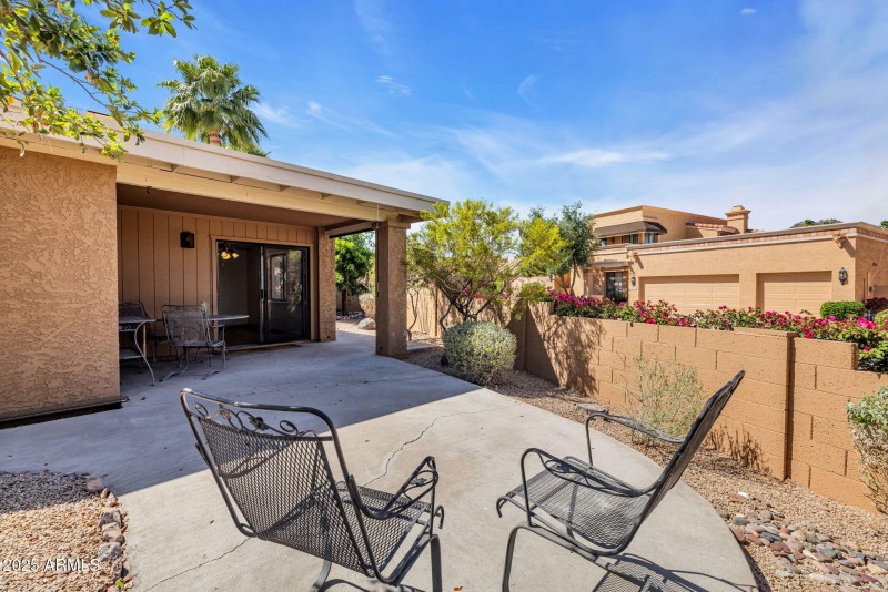 Extended patio