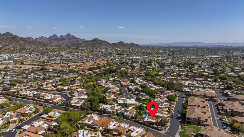 Aerial to the WEST