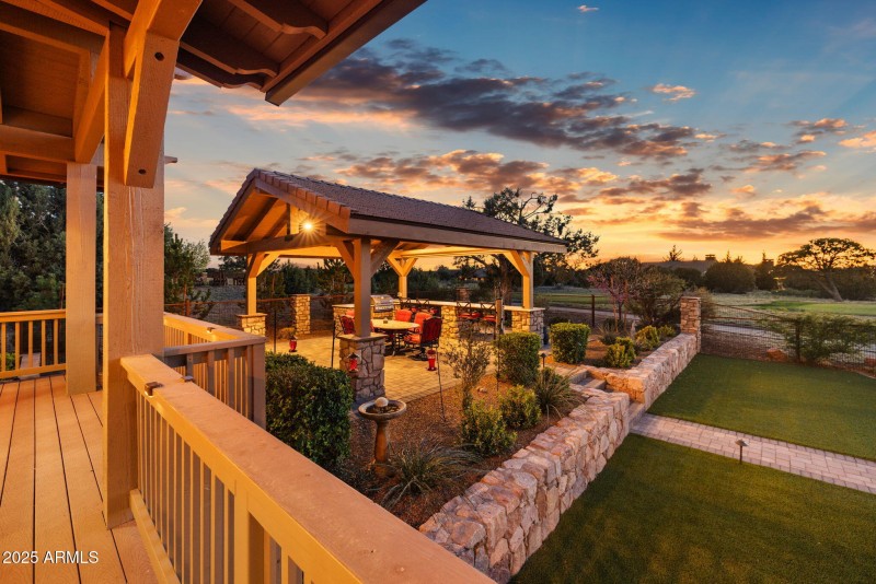 67-Back Deck to Back Patio