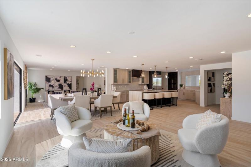 View of Dining and Great Room