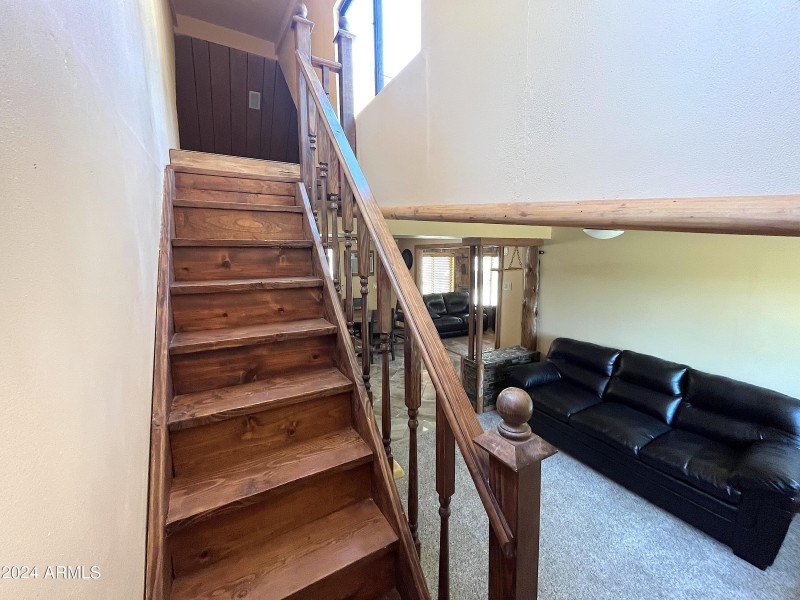 Stairs to loft