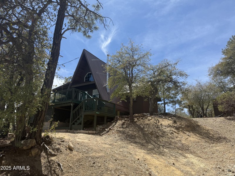 Hillside modified A-frame