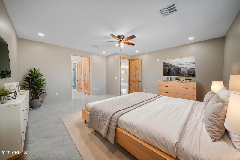 Master Bedroom -Virtual Staged Image