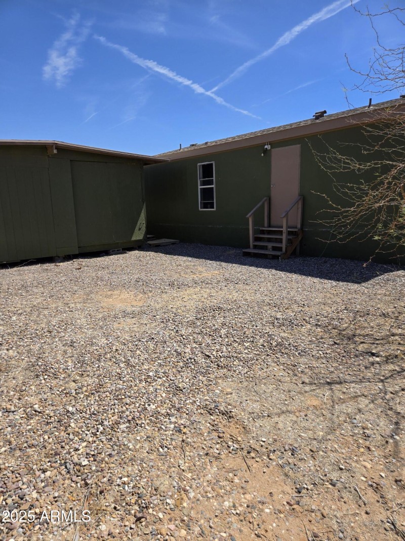 Shed in back