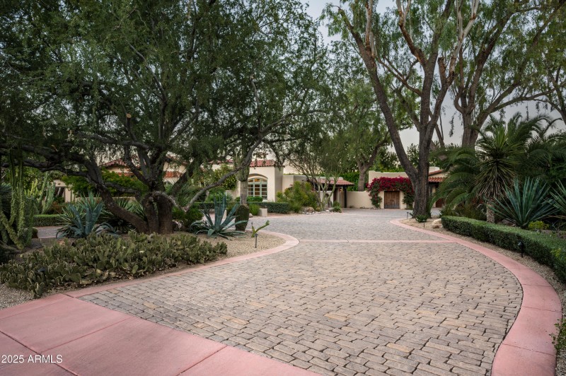 Expansive entry drive