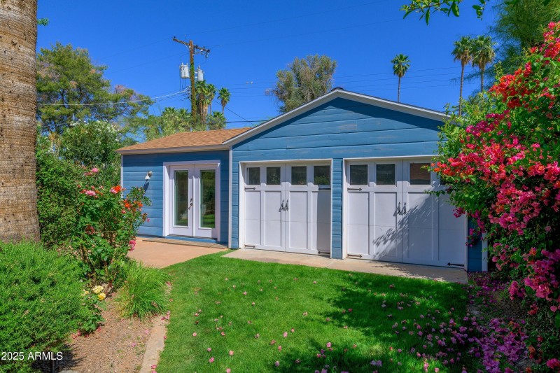 2-Car Garage and Studio