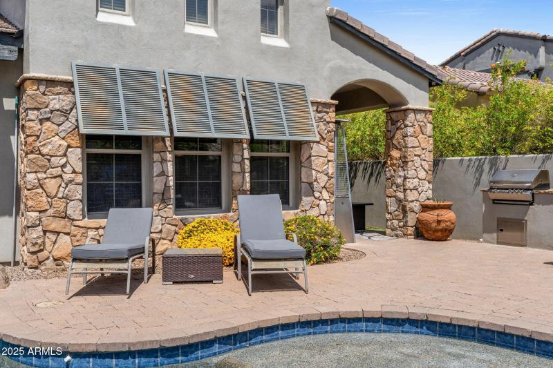 Sun & Shade Lounging areas