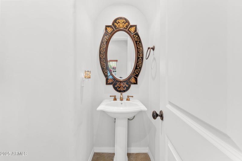 Lovely Guest Powder room