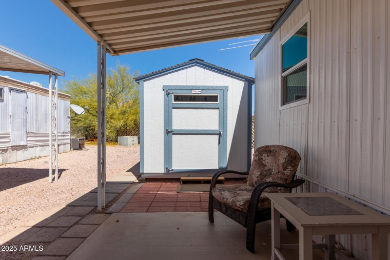 Included Shed