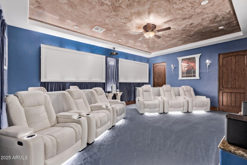 Opulent Theatre Room