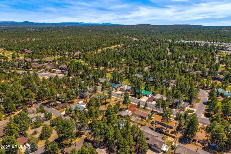 Bison Golf Club Drone View
