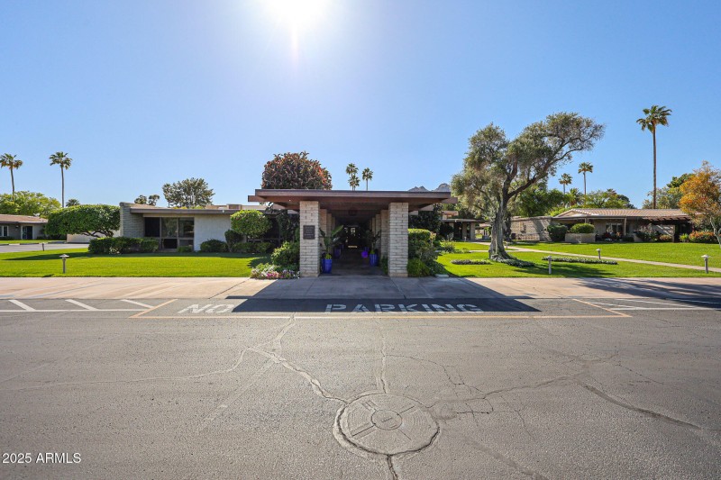 Community Center Entrance