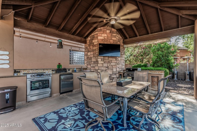 Outside Kitchen