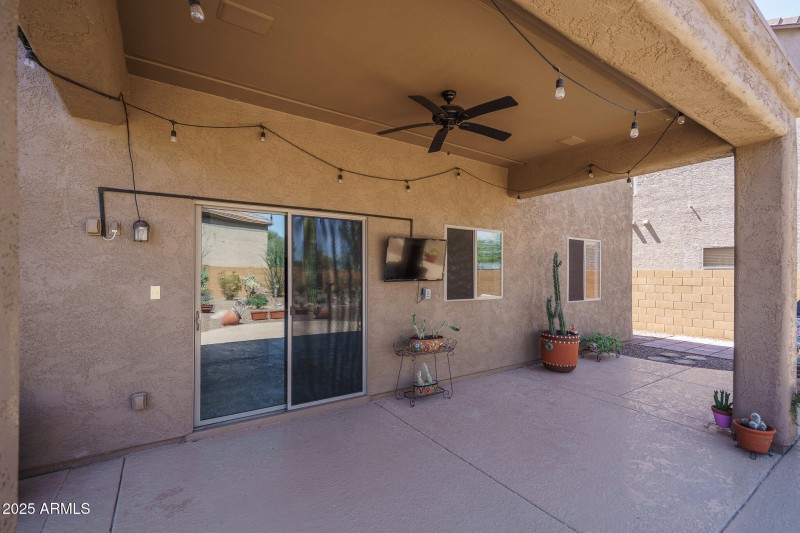 32) BACK PATIO
