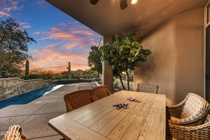 Patio Dining View