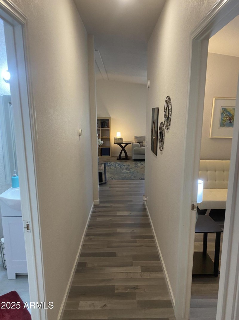Hallway looking from Primary Bedroom