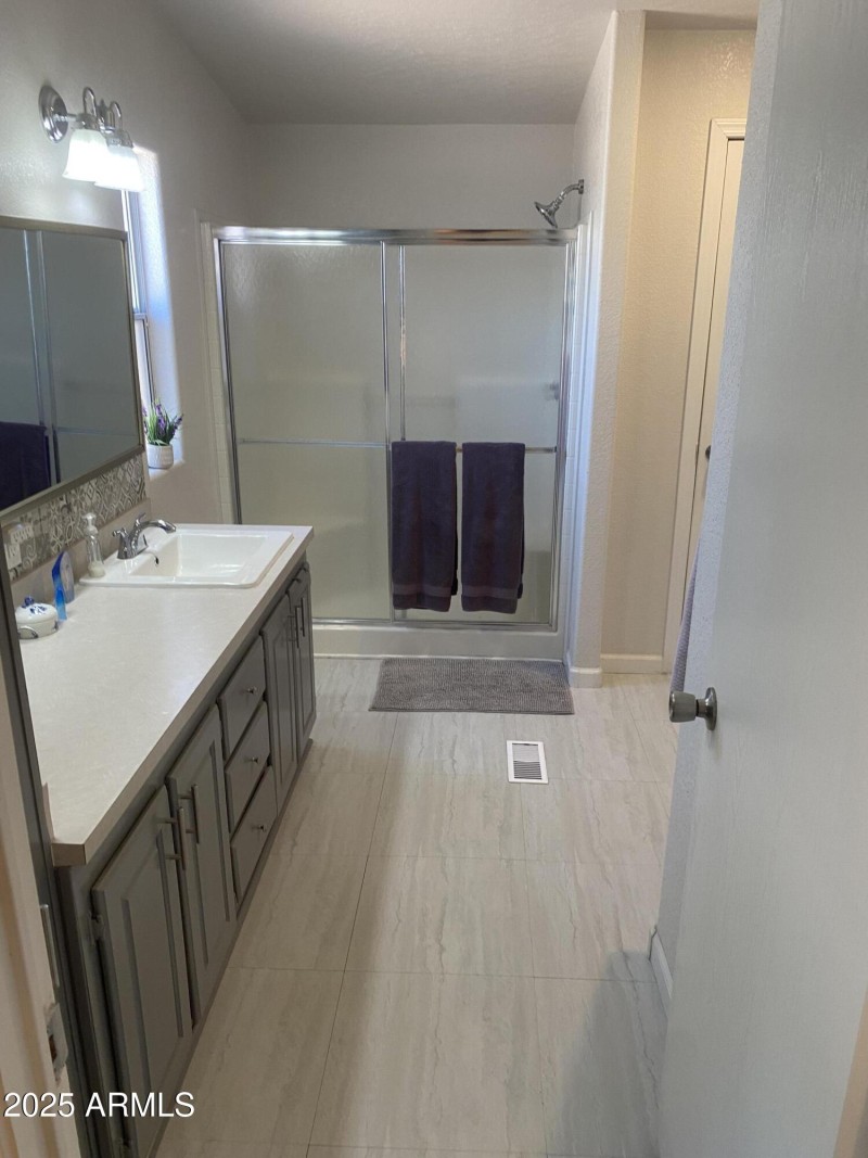 Primary bathroom doorway