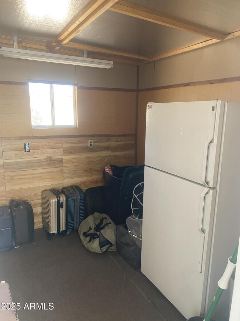 Storage shed #2 on carport side