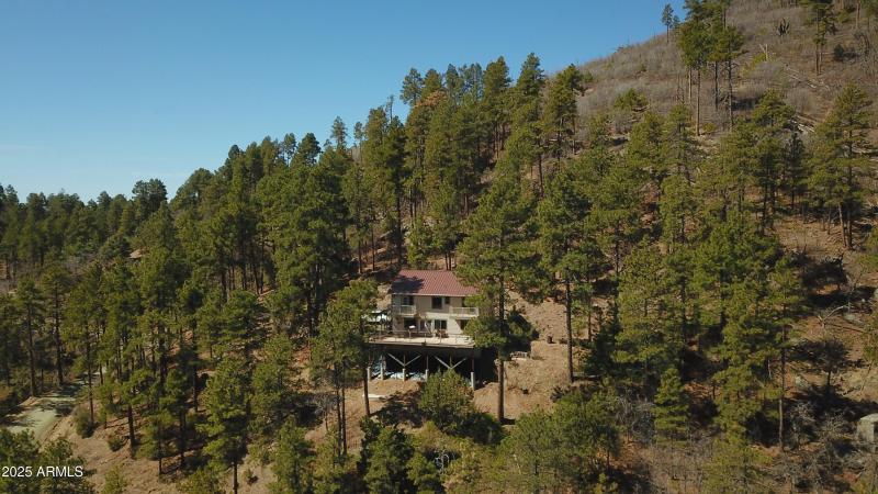 Hillside home