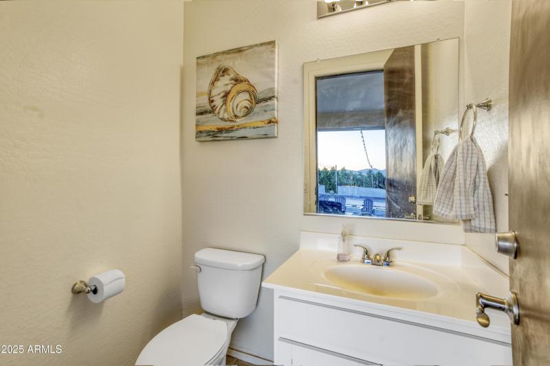 Half Bath W/ Outdoor Access