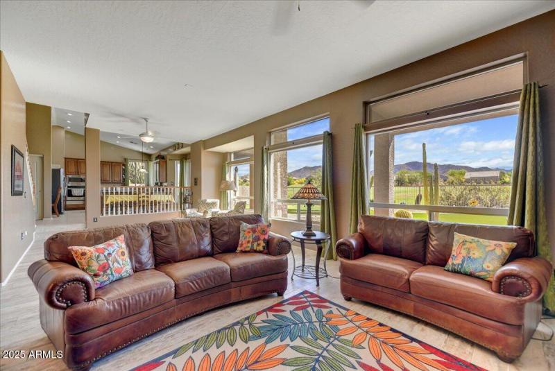 Family Room with Lots of Windows