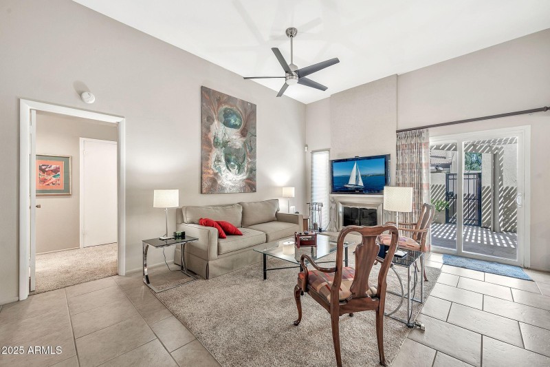 Family Room w/ fireplace view