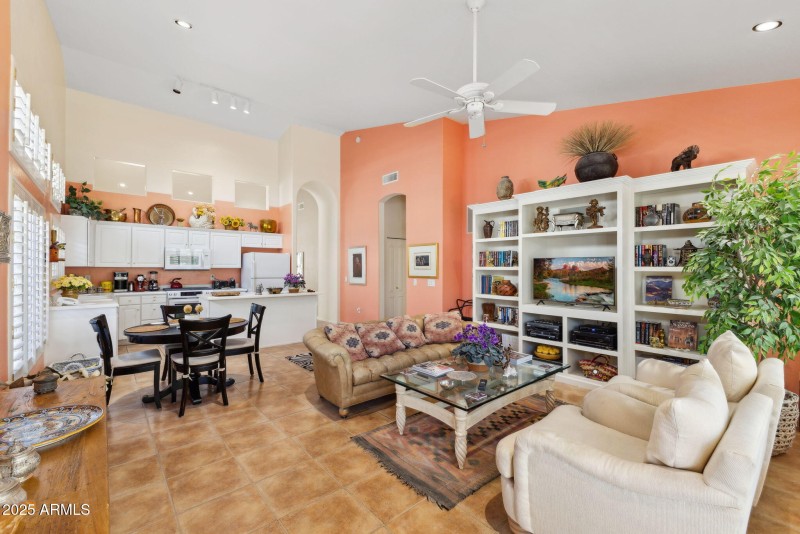 Family Room & Kitchen