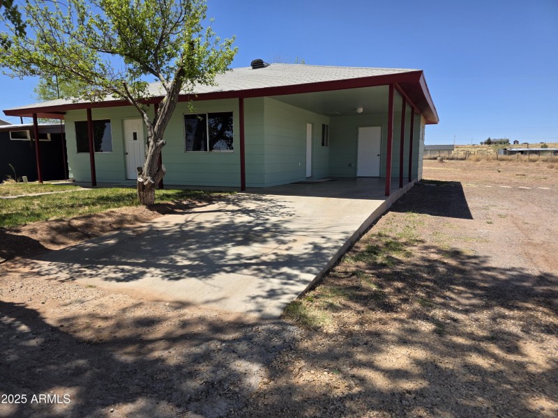 Front View w/Carport