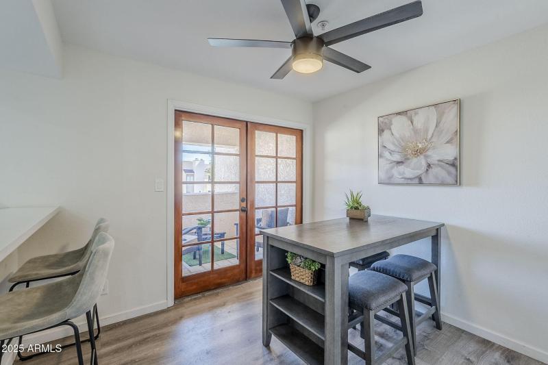 OVERLOOKING THE BALCONY