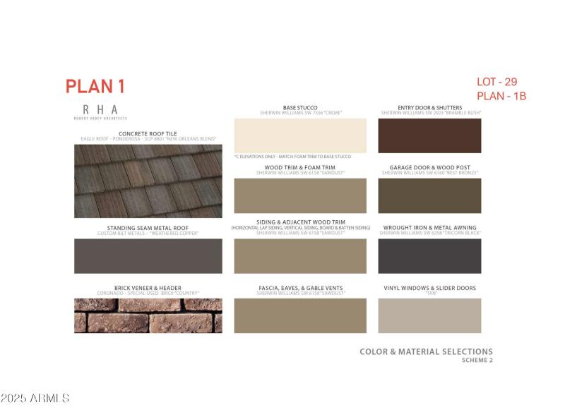 Lot 29 colors