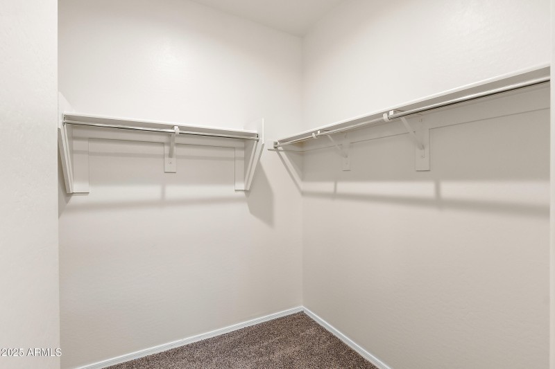 Primary closet