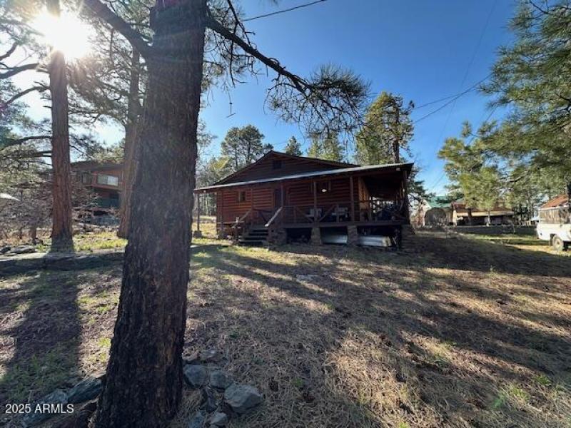 Front View of Cabin