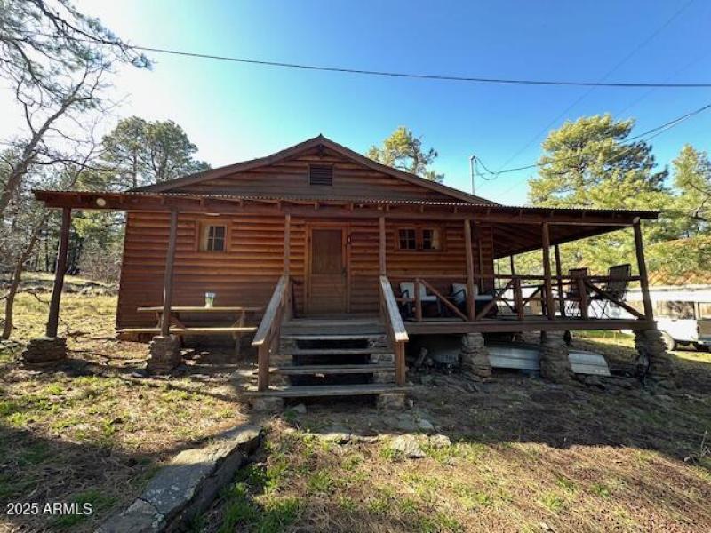Front View of Cabin