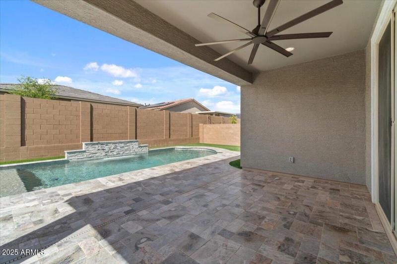 33-Back patio and pool