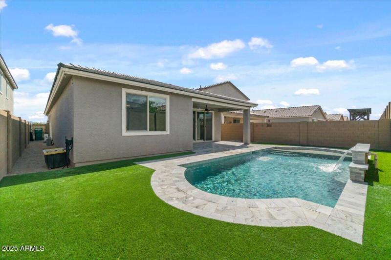 40-Back of home and pool